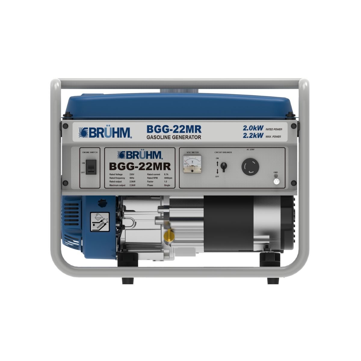 Bruhm Generator Bgg 22mr, 2.2kv Manual