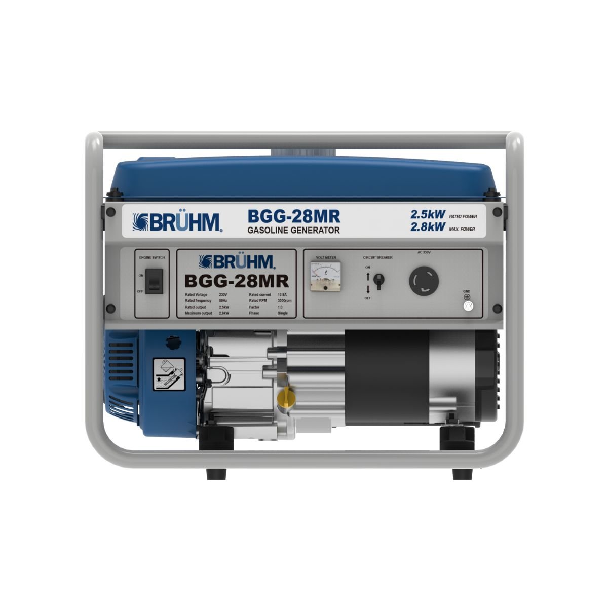 Bruhm Generator Bgg 28mr, 2.8kv Manual