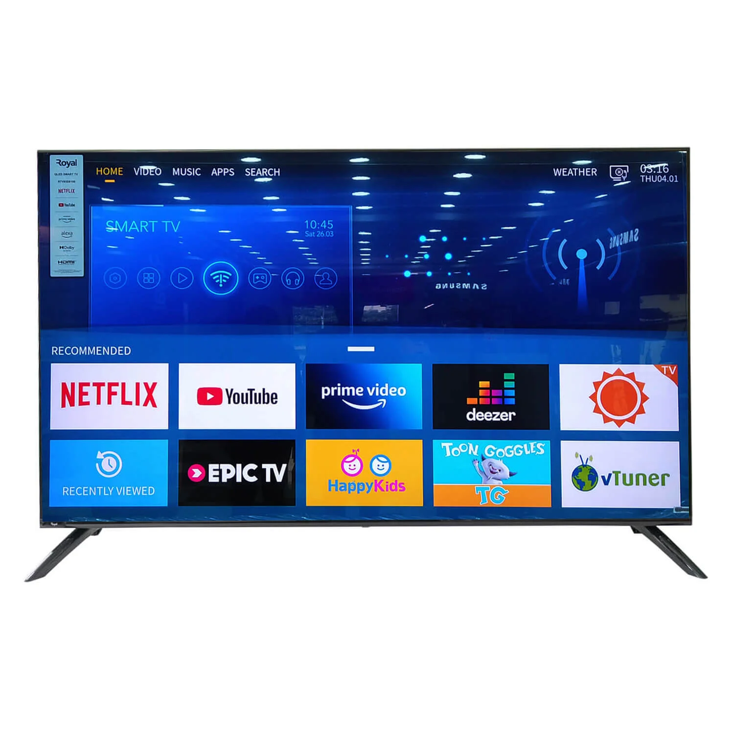 Royal 32” HD LED Signature Smart TV ( RTV32SG7J/B )